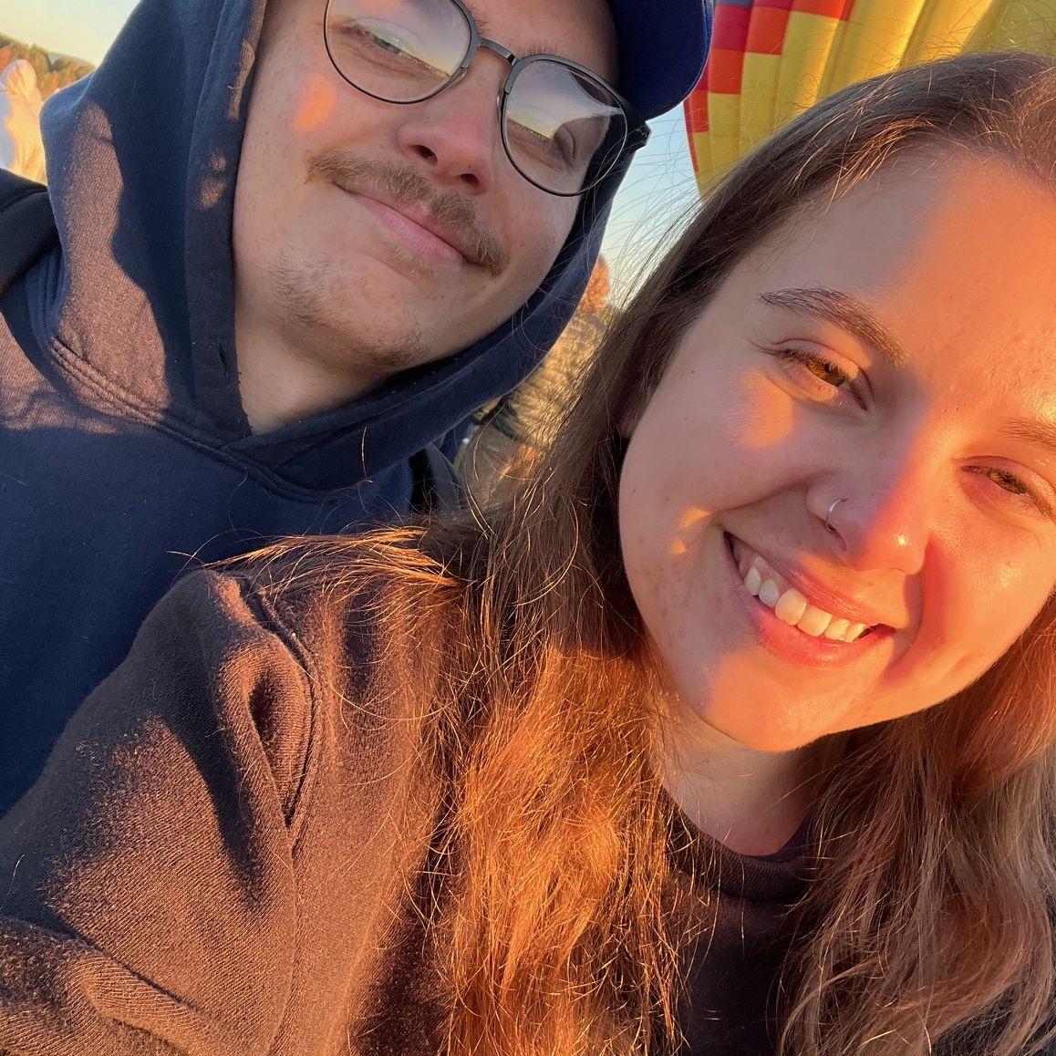 In New York together for the first time.