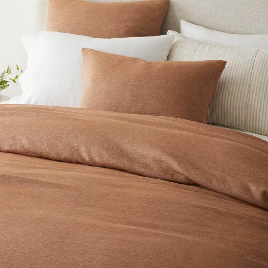 European Flax Linen Duvet Cover & Shams