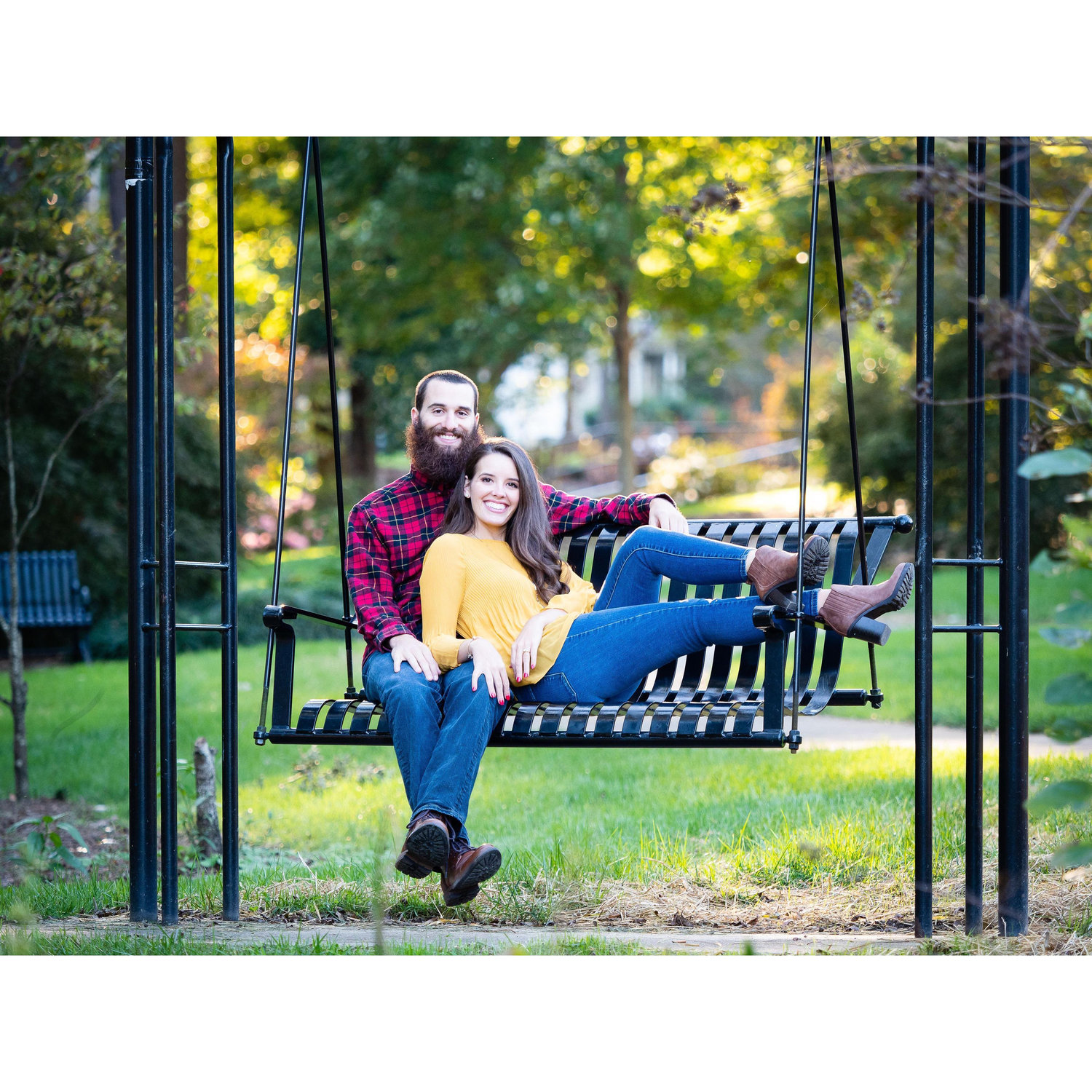 November 2018 - just one of the photos from our Engagement photo session