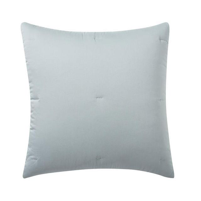 Cloud Blue Dream Brushed Cotton Comforter Sham, Euro