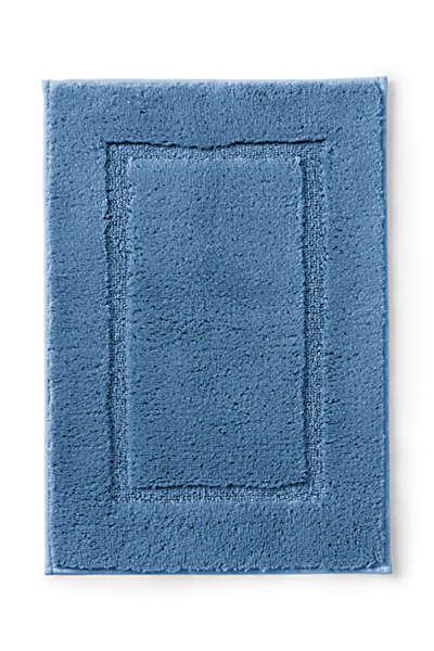 Supima Cotton Non-skid Bath Rug 20" X 33" Rich Steel color