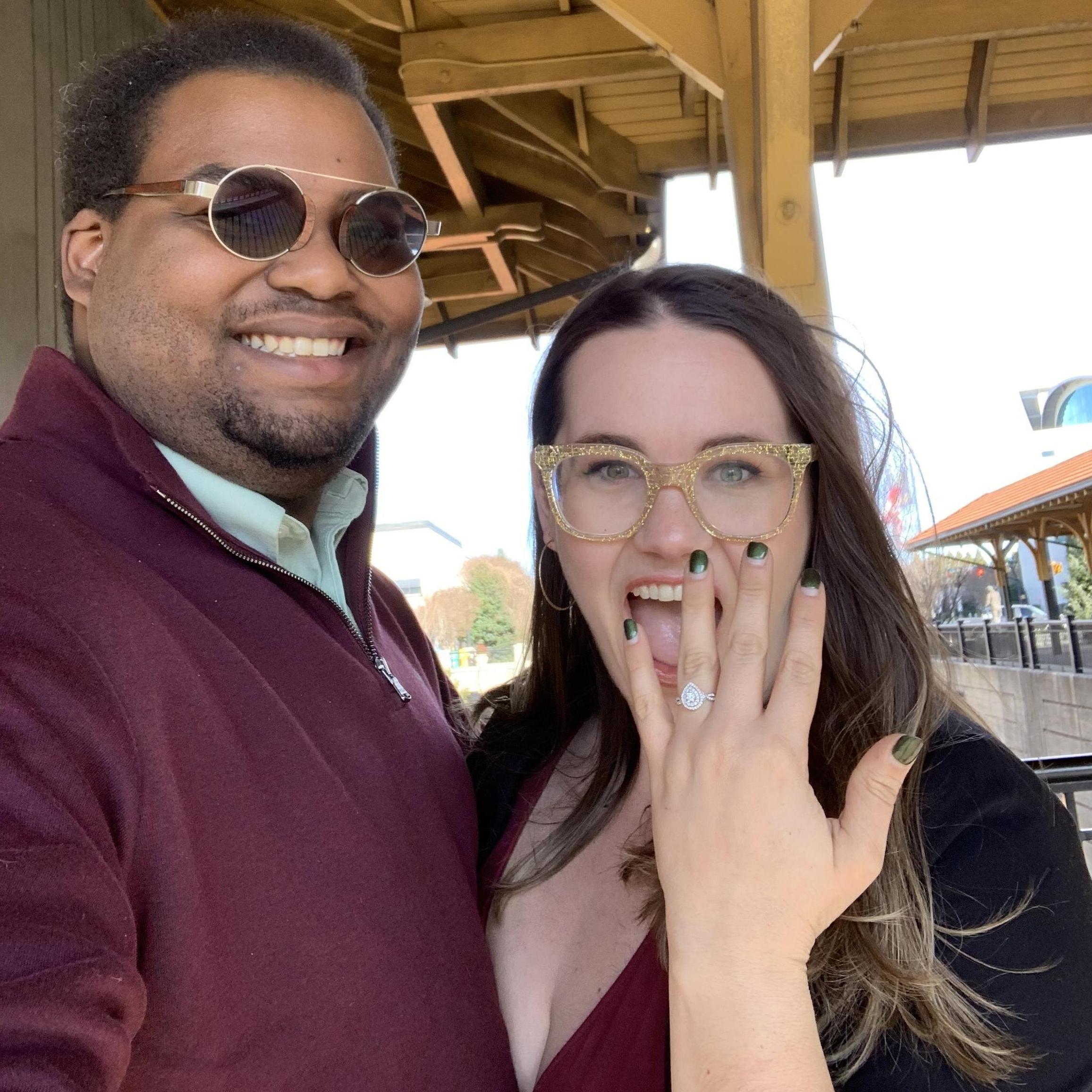 When we got engaged! January 1 2020