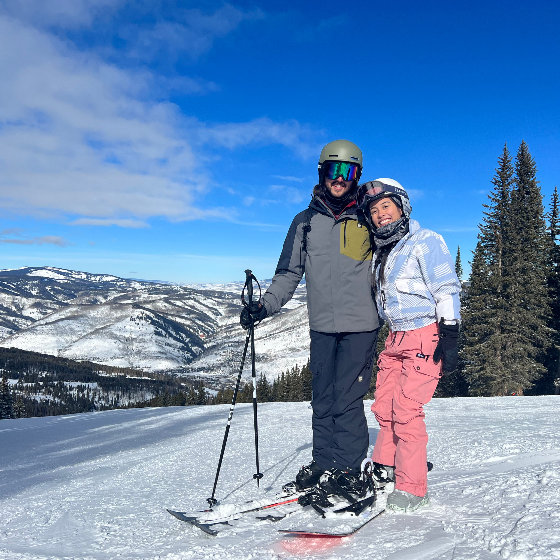 Skiing in Vail