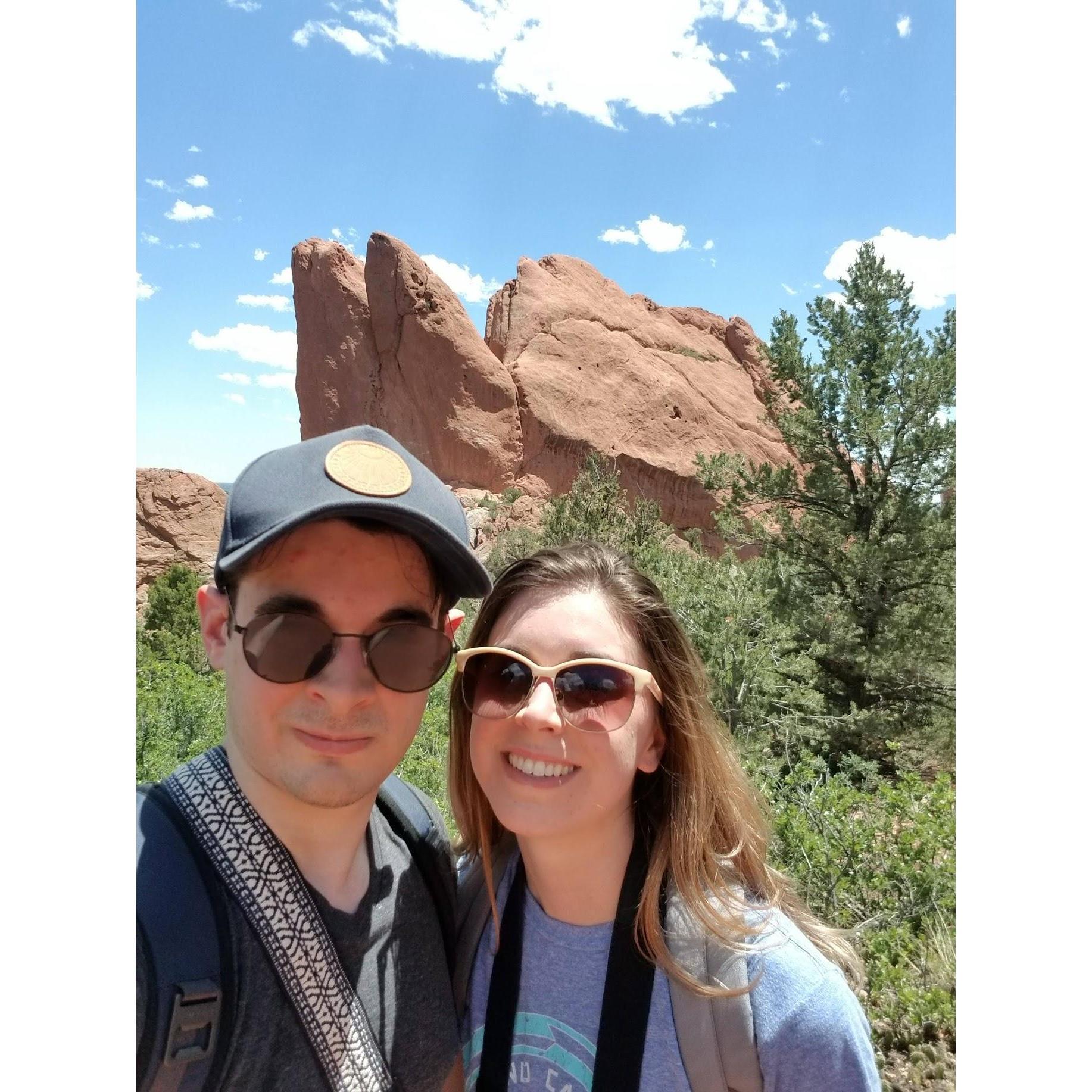 Garden of the Gods - Engagement Trip