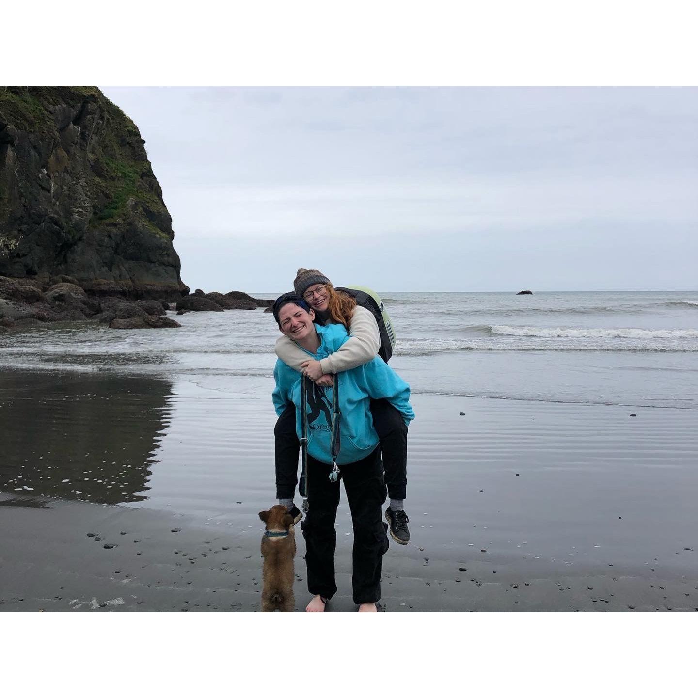 Exploring Olympic National Park at Rialto Beach