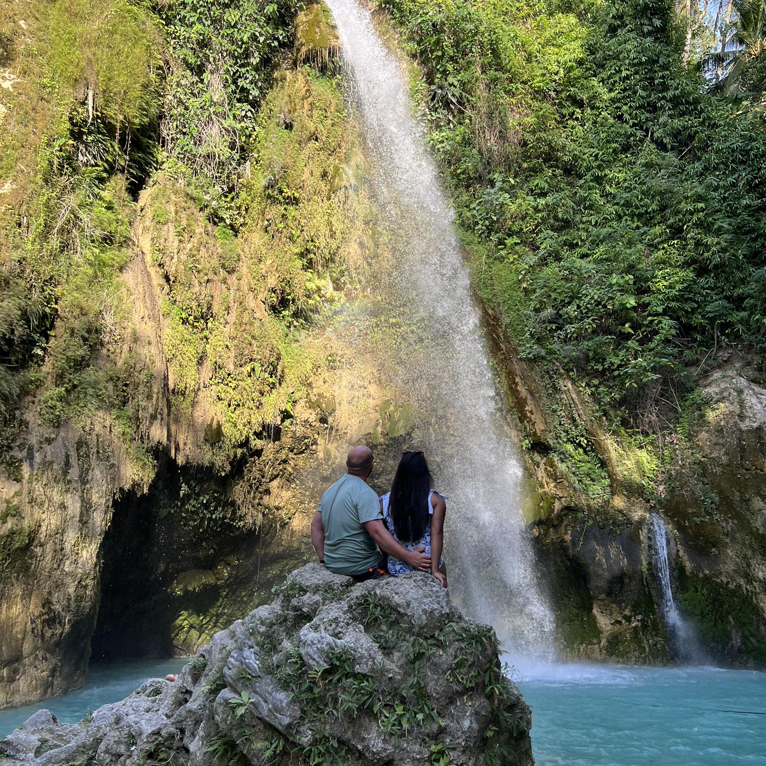 Inambakan Falls Cebu, Philippines