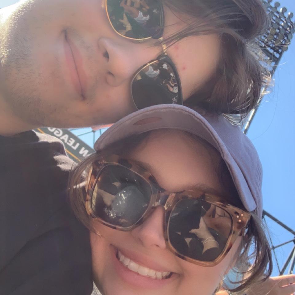 First White Sox game together!