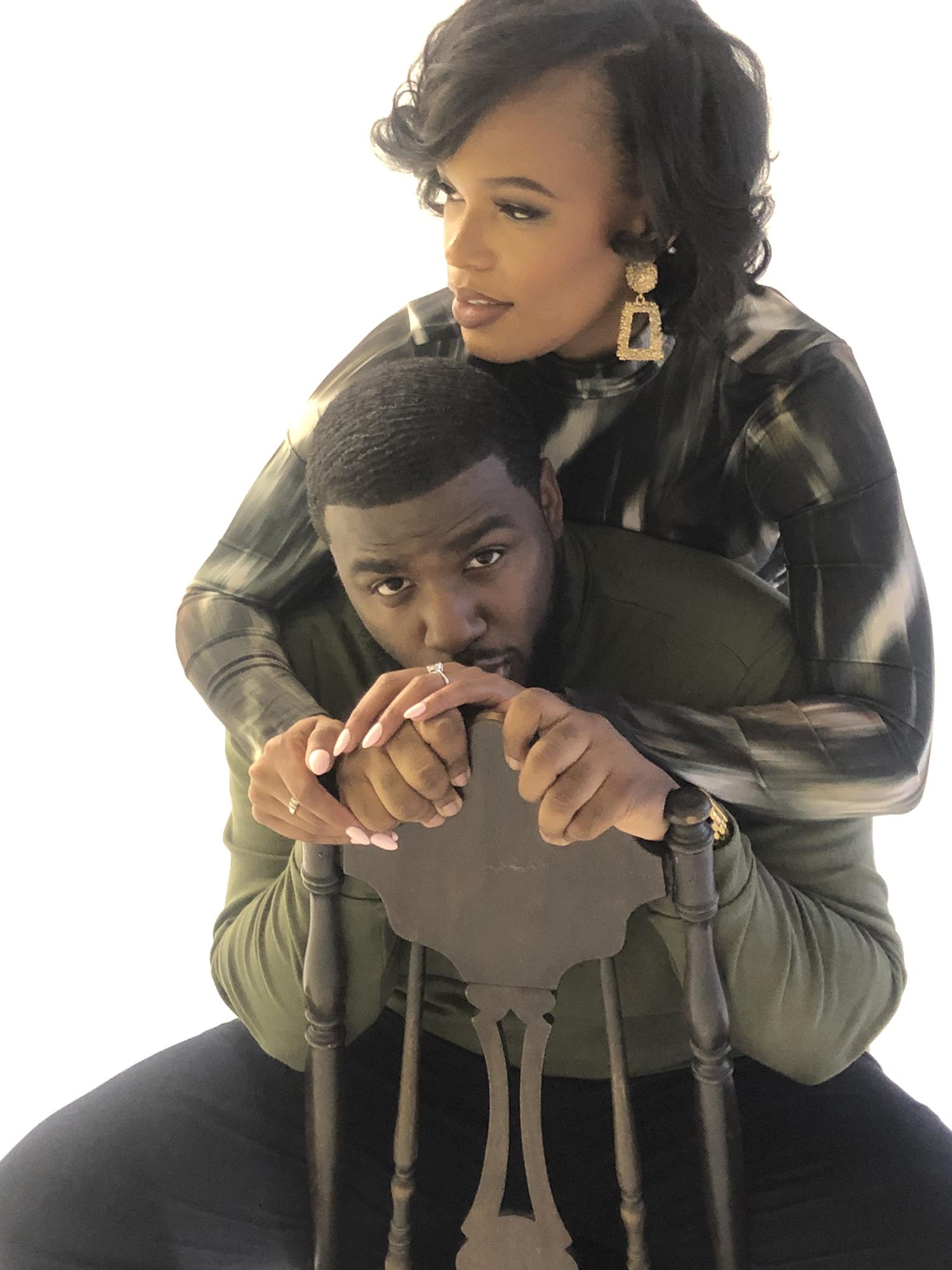 Behind the scenes of our engagement shoot!