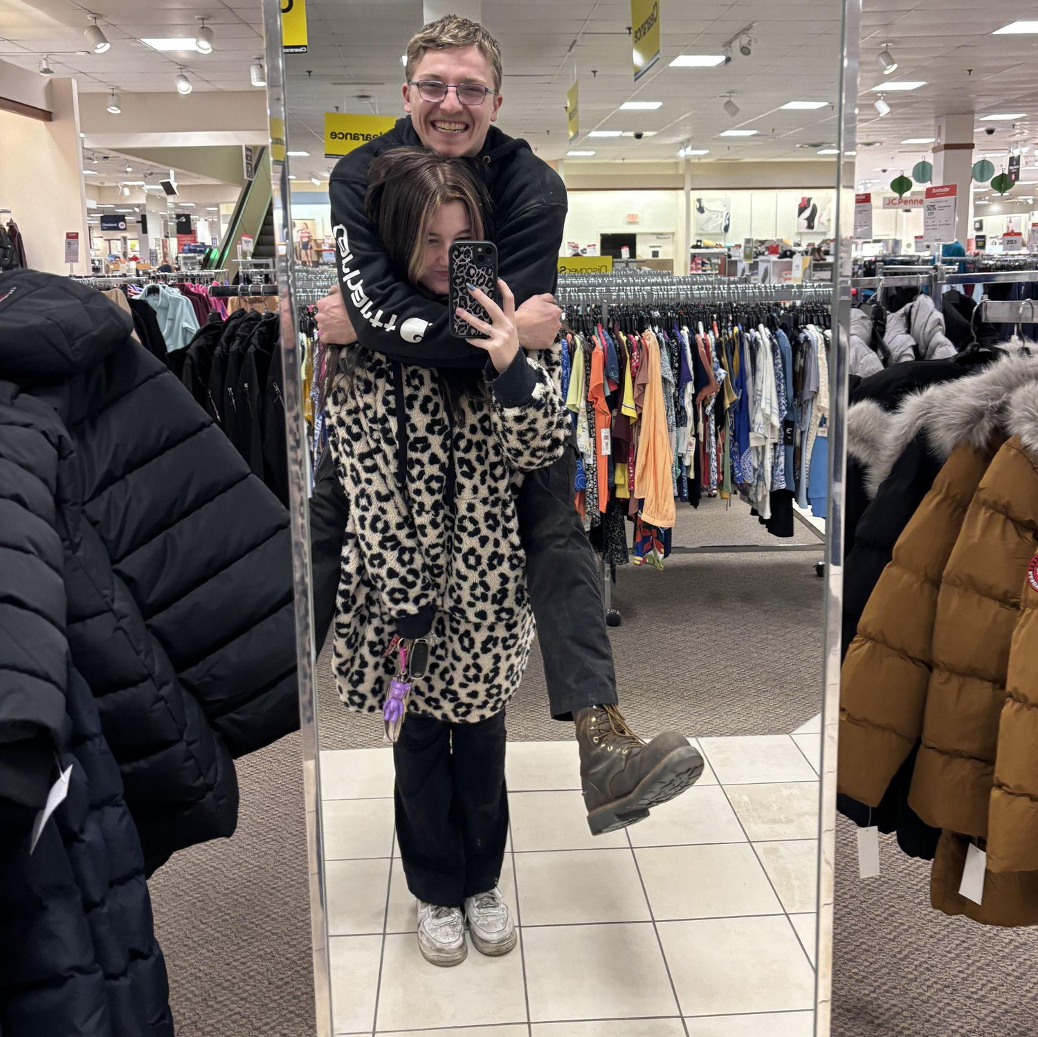 Attempting to shop at the mall