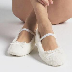 Cozy Ballet Slipper - Marble
