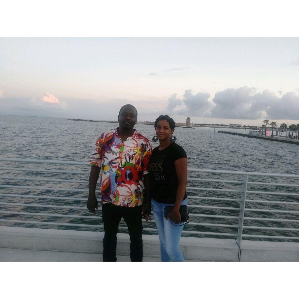 Our first outting together at the Pier. (6/2021)