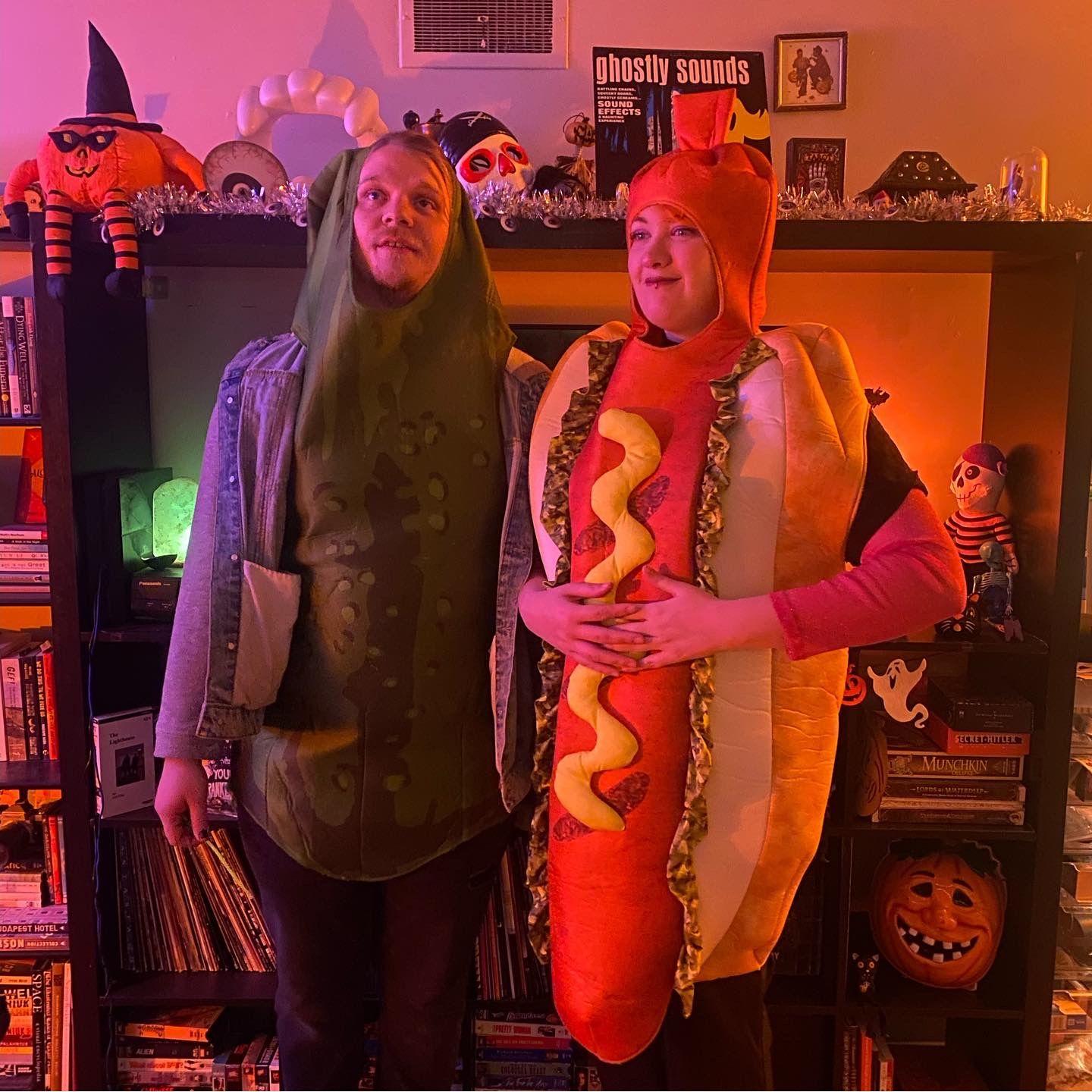 pickle plus hot dog get married!