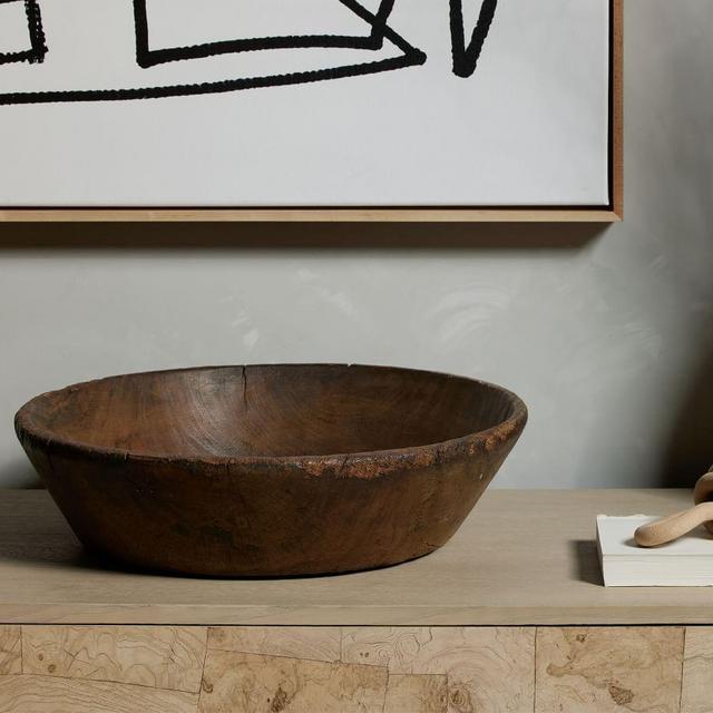 Found Reclaimed Wood Bowl