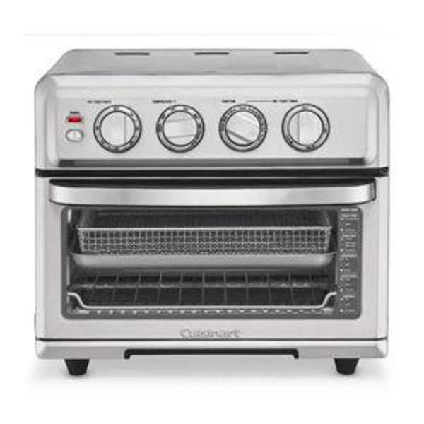 Cuisinart - 0.6 Cu. Ft. Air Fryer Toaster Oven with Grill - Stainless Steel
