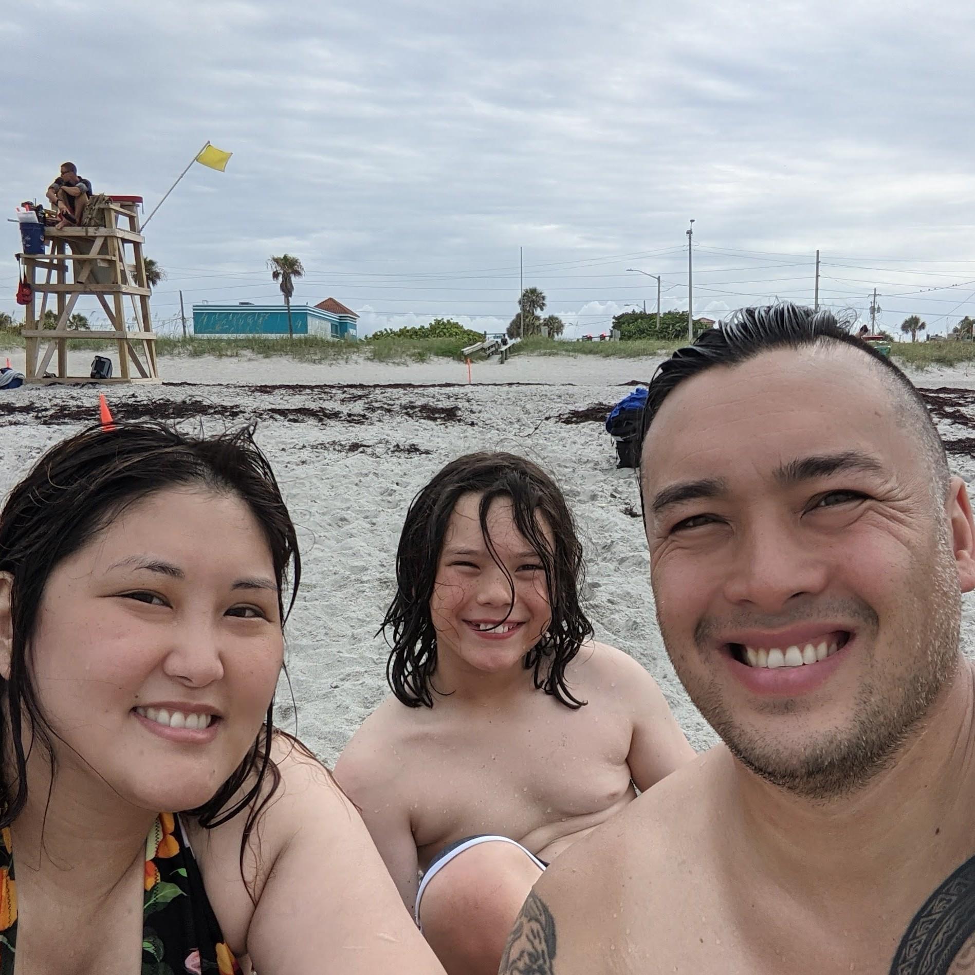 Our first road trip together to Melbourne, FL for a couple of celebrations in Darryl's family! Grandpa Mateo's birthday and Jay & Charisse's wedding. June 2021.