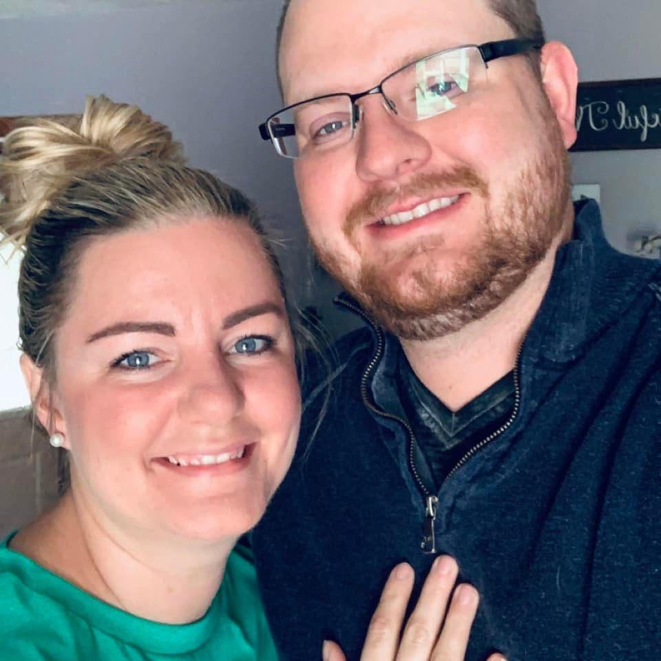 The day after our engagement!