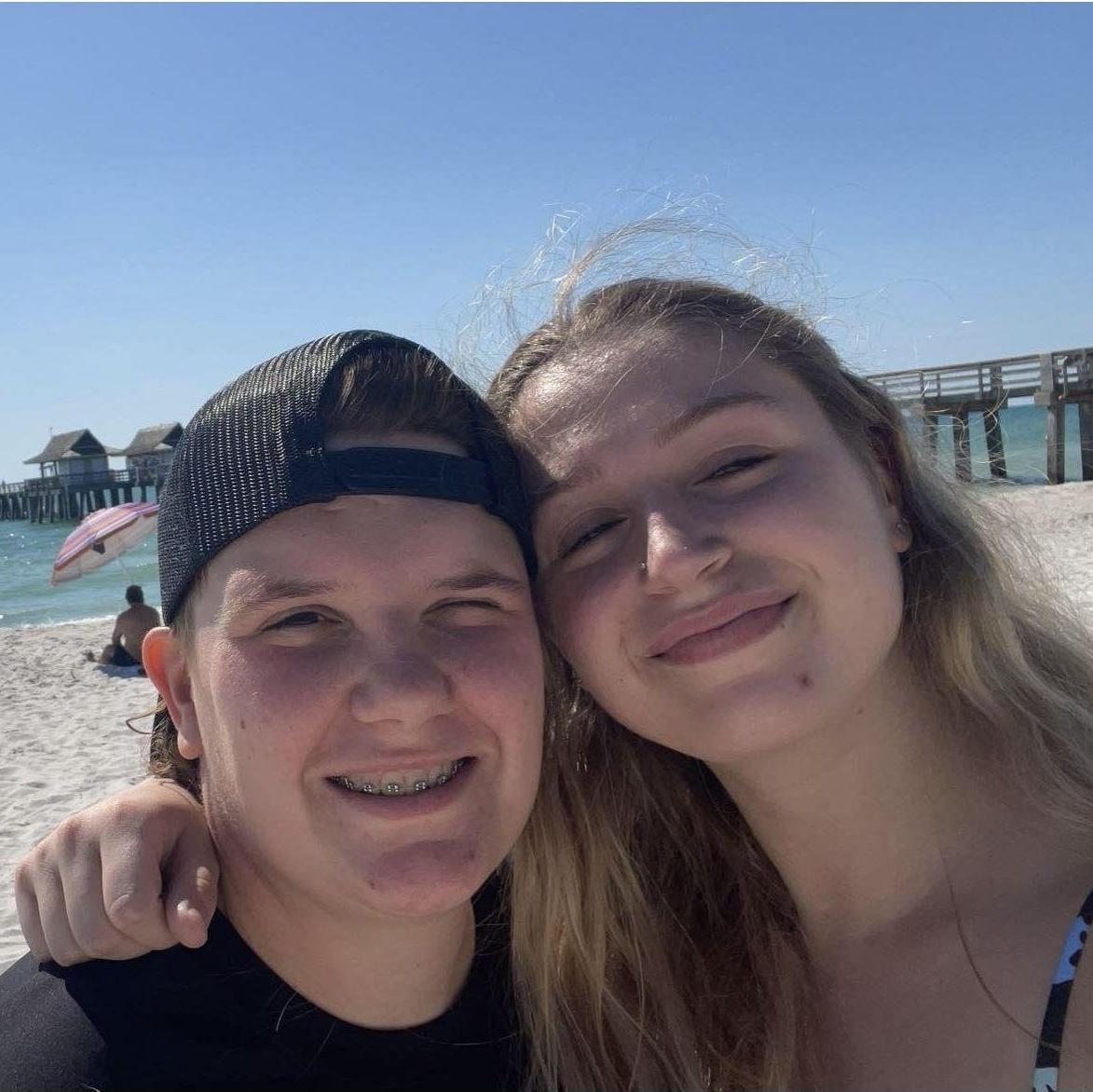 May 18th, 2022: Our first beach trip where we became officially a couple!