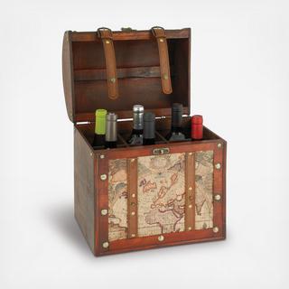 Chateau 6-Bottle Old World Wine Box