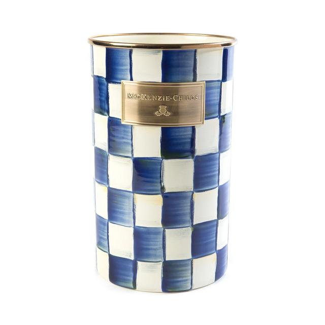 MacKenzie-Childs Royal Check Utensil Holder