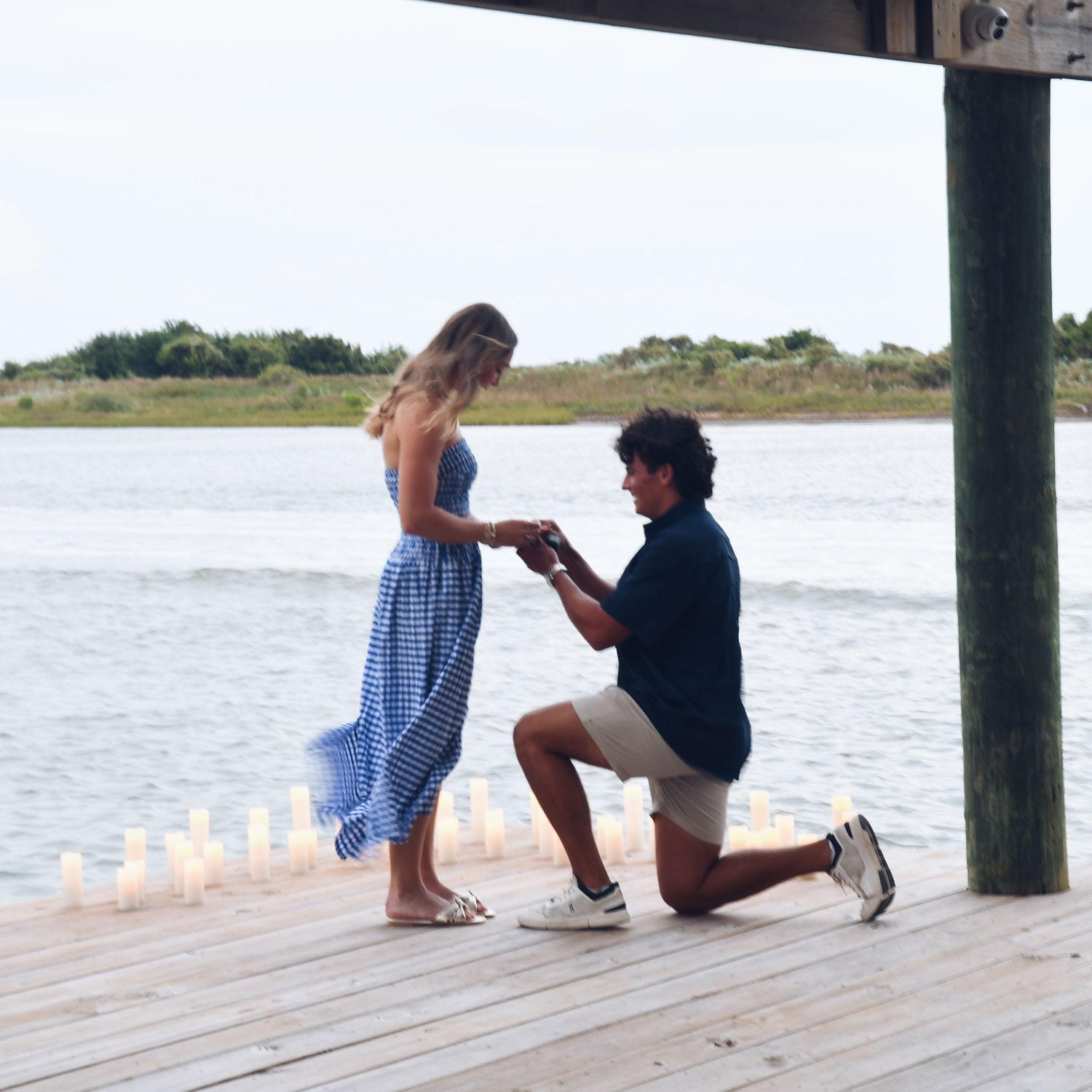 He proposed in my favorite place!