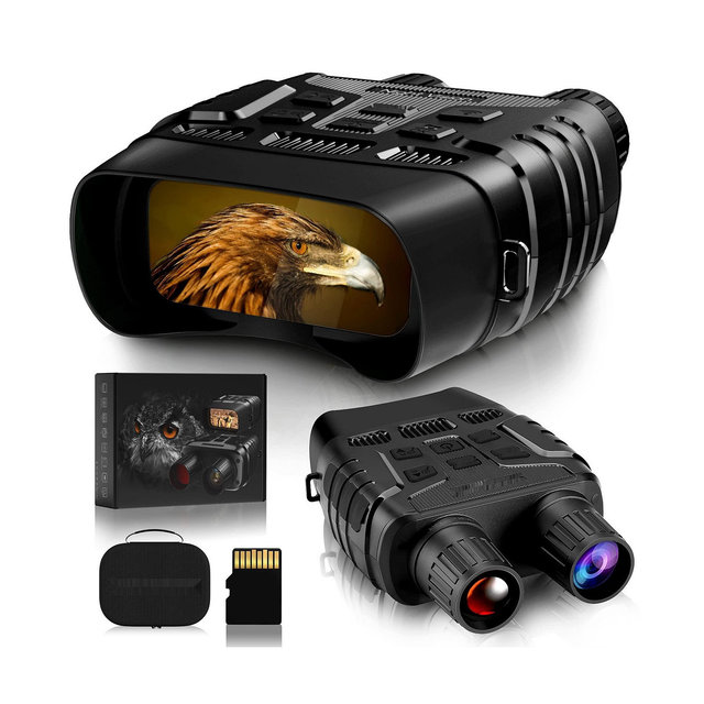GTHUNDER Night Vision Goggles: FHD, Infrared, 32GB Storage
