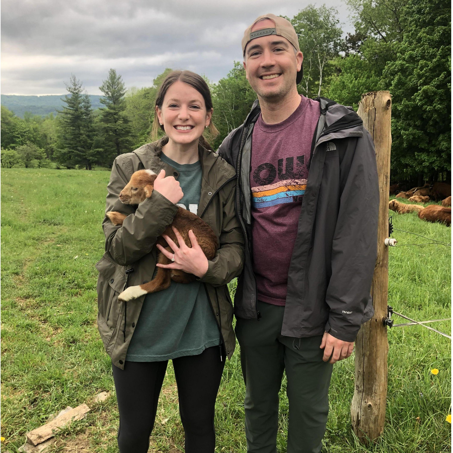 The weekend we got engaged in Stowe, VT!