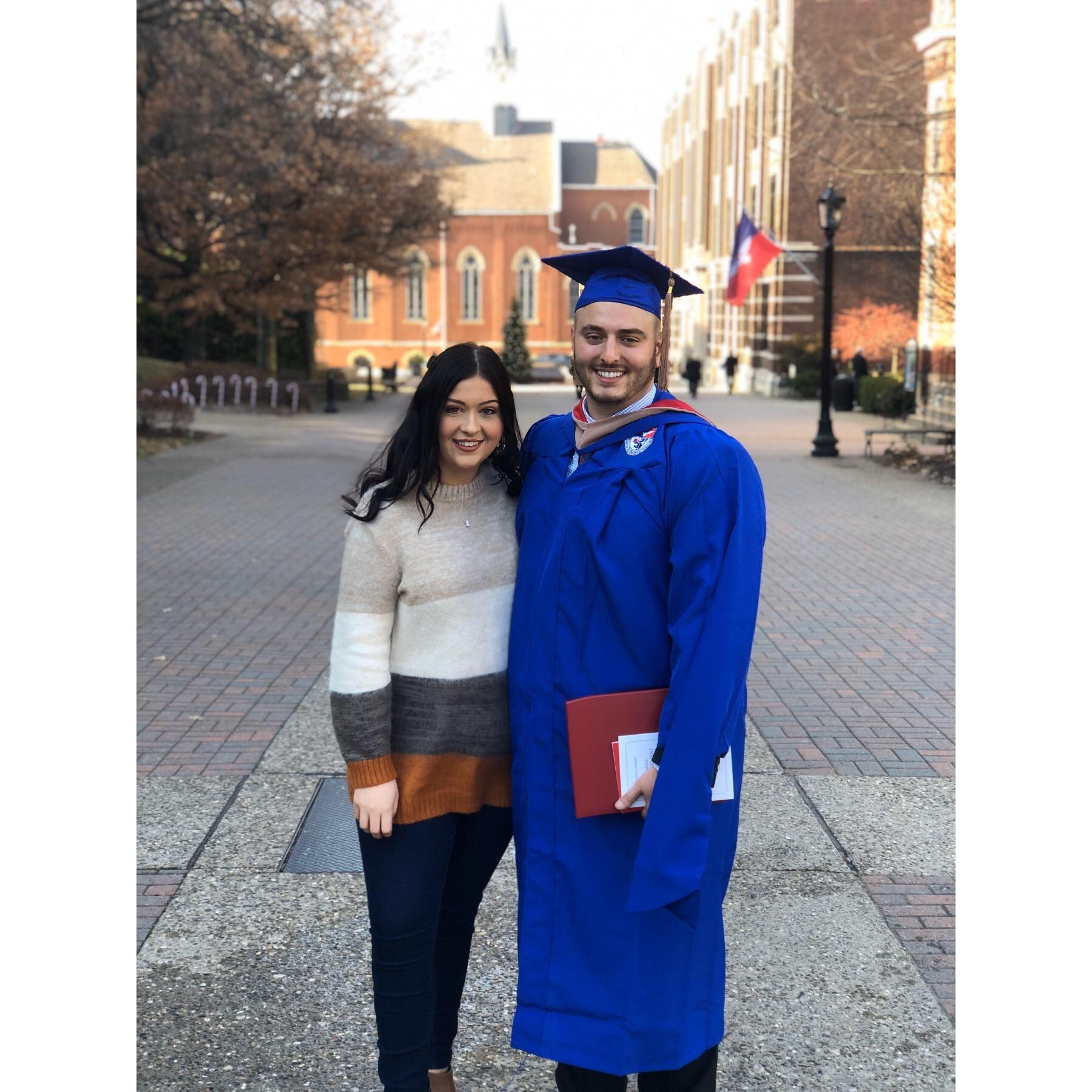 David graduates from Duquesne with his MBA