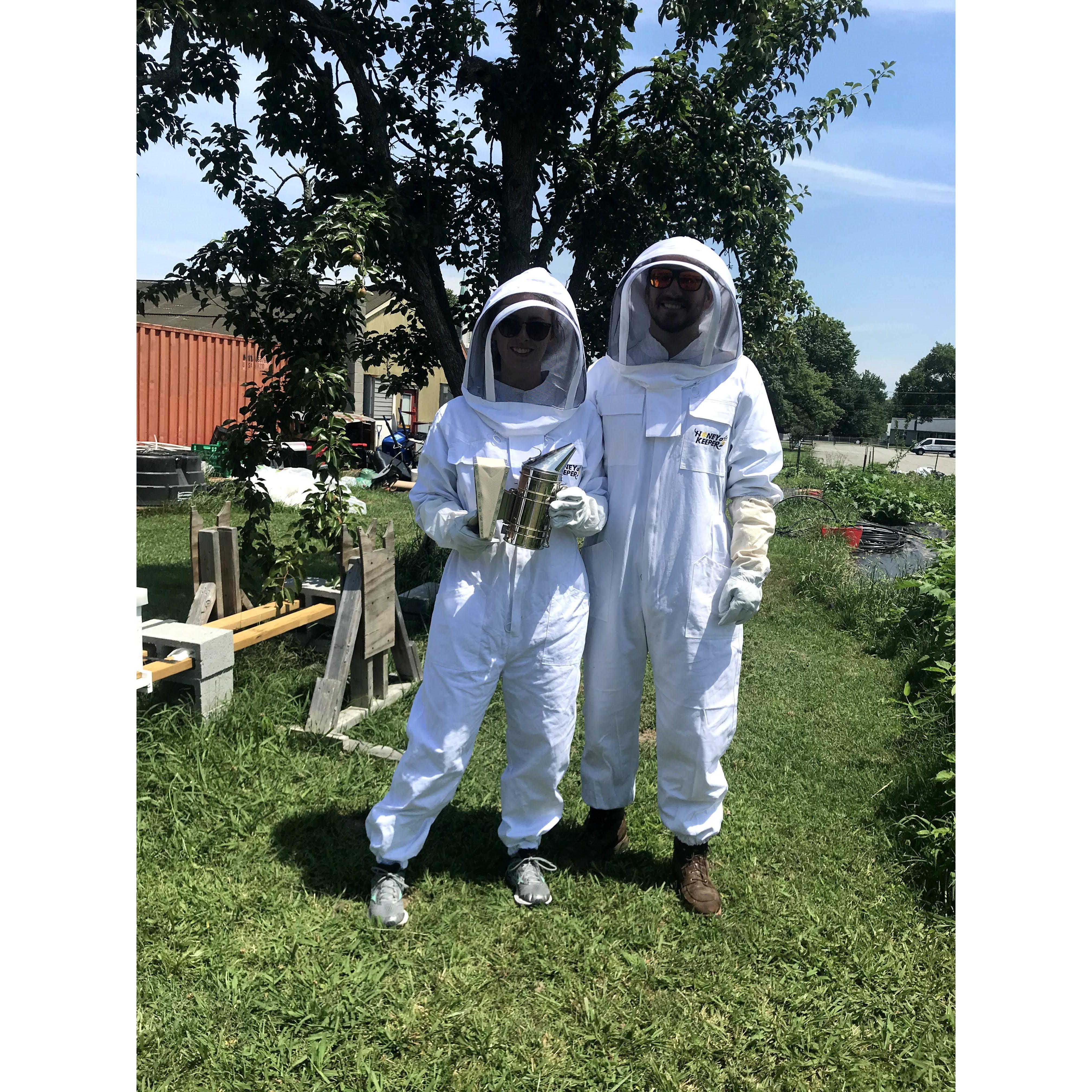 Beekeeping class