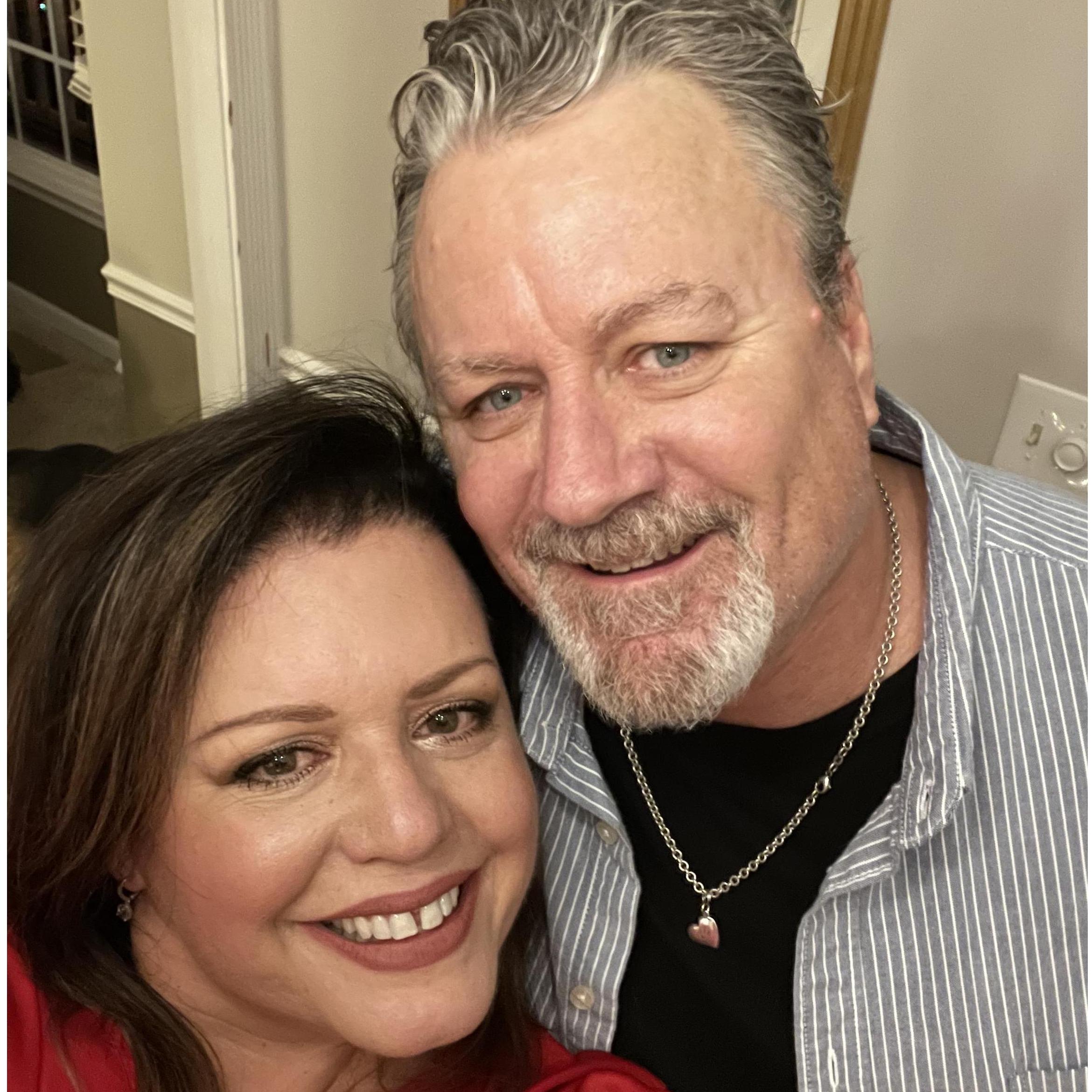 Our second Christmas together. Pandemic/lockdowns/accidents...2020 only brought us closer