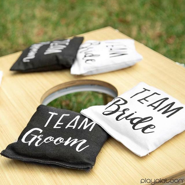 Team Wedding Cornhole Bags