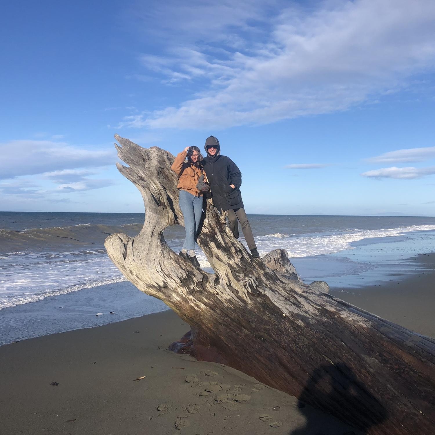 On the coast in Washington
