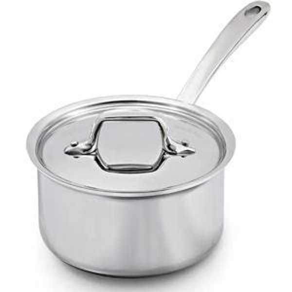 All Clad D3 Stainless Everyday | Sauce Pan with lid; 1.5 quart