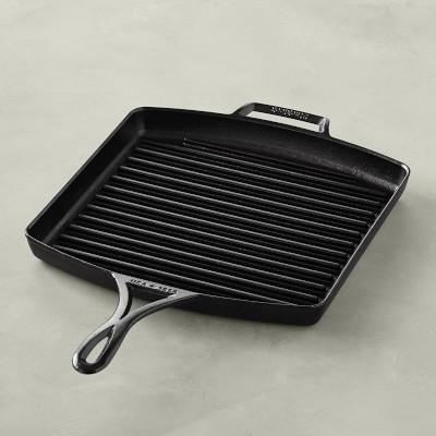 Lodge Blacklock Triple Seasoned Cast Iron Square Grill Pan