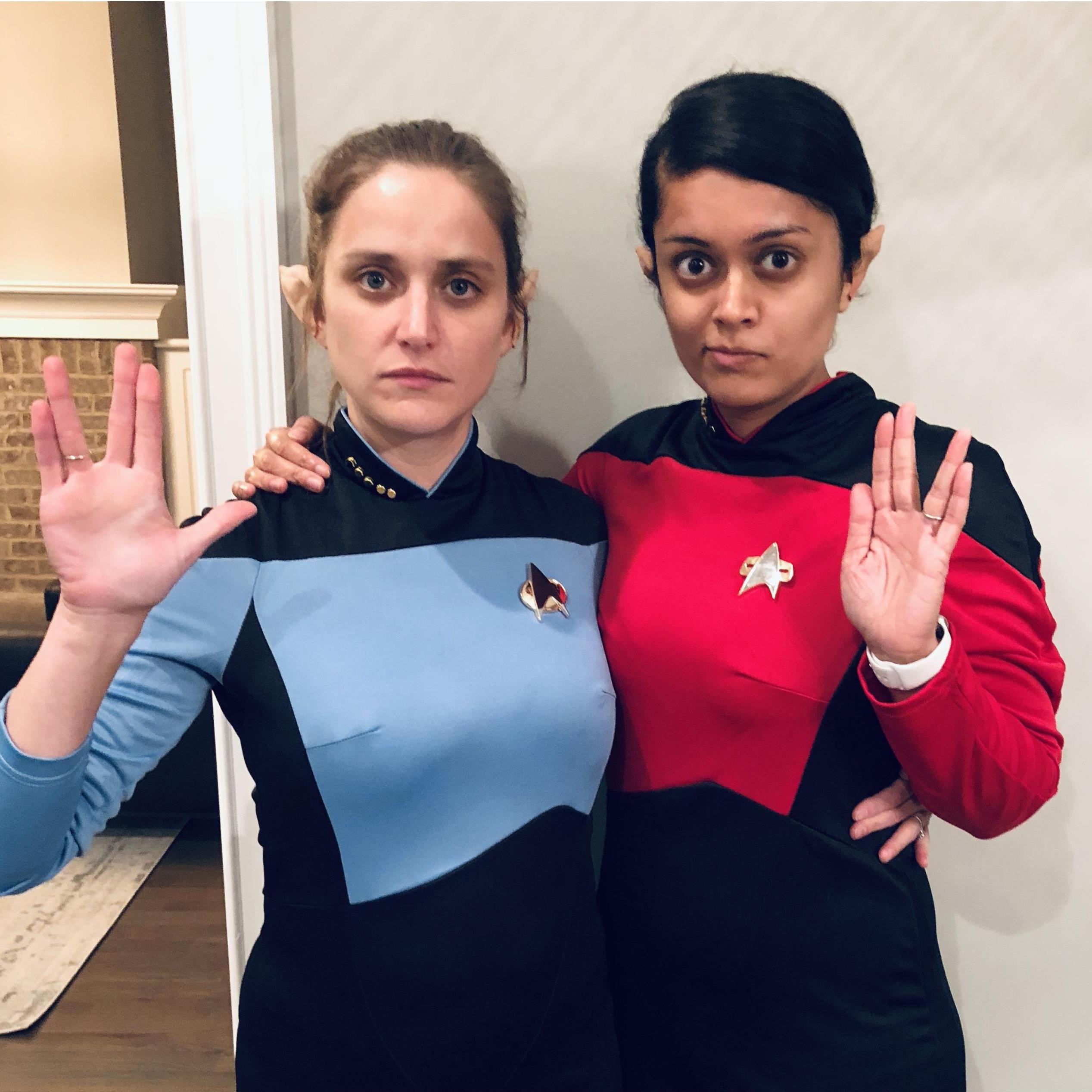 Live long and prosper. Halloween 2018.