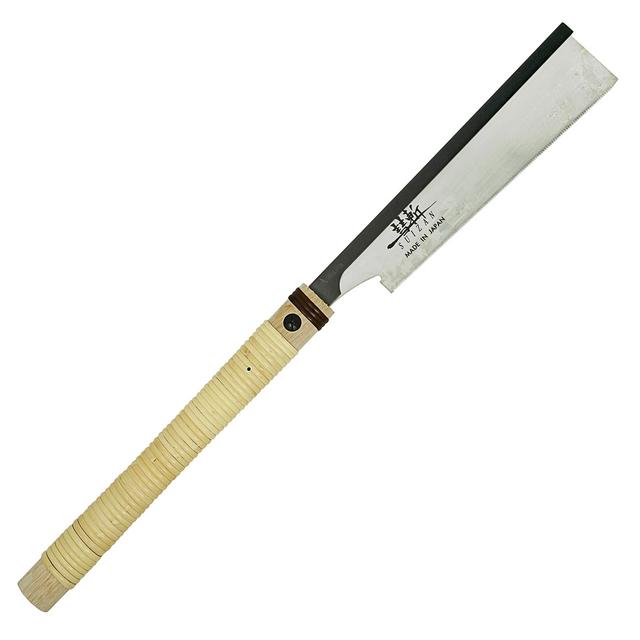 SUIZAN Japanese Hand Saw 8 inch Ultra fine cut Dozuki (Dovetail) 0.2mm Blade Pull Saw for Woodworking,Furnituredesign,Musical instrument production