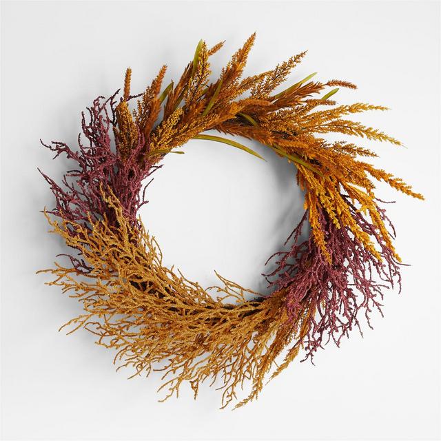 Harvest Wheat Autumn Wreath