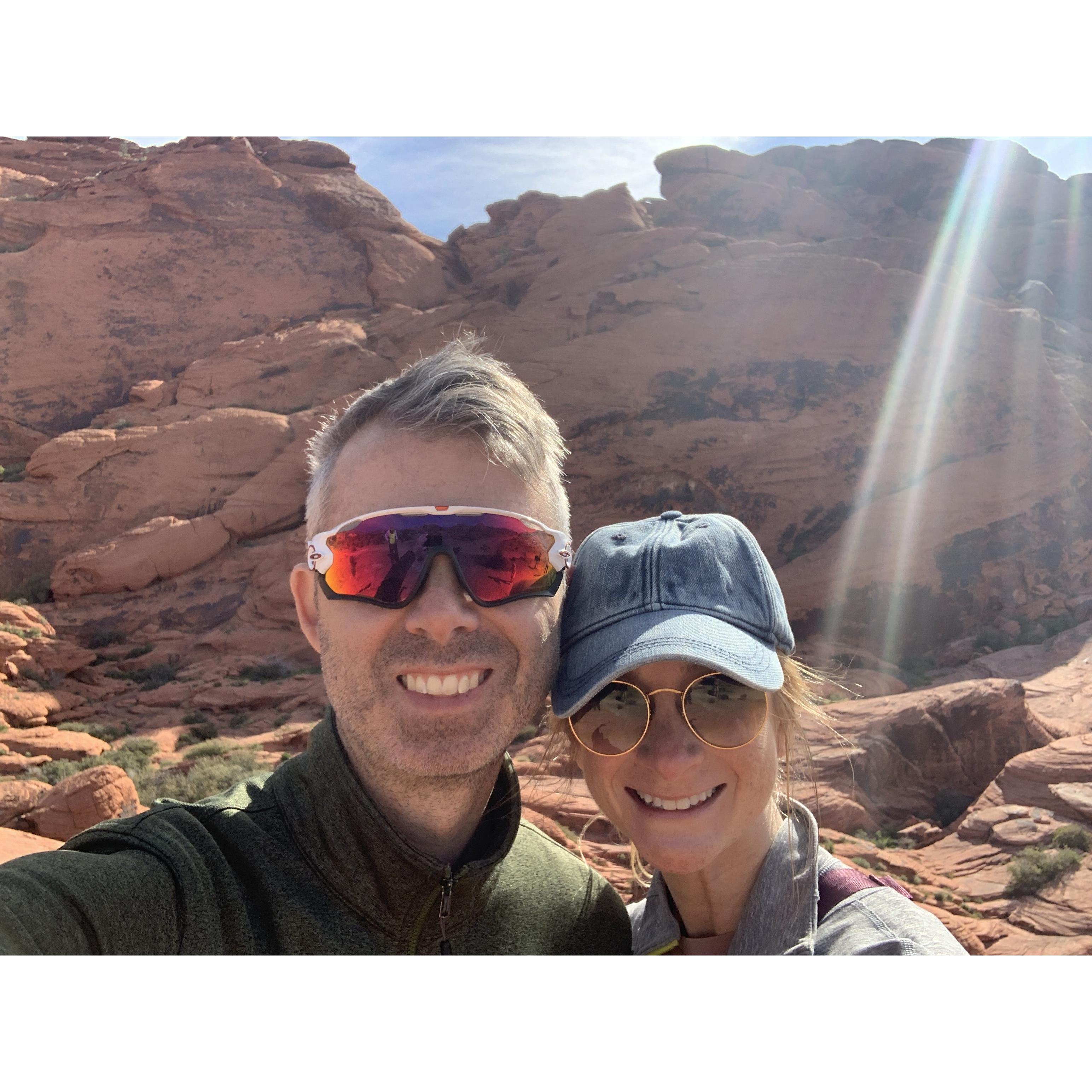 Hiking the Red Rocks