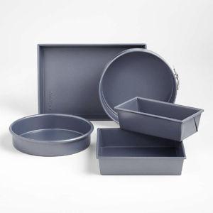 Crate and Barrel Cake Pan Set
