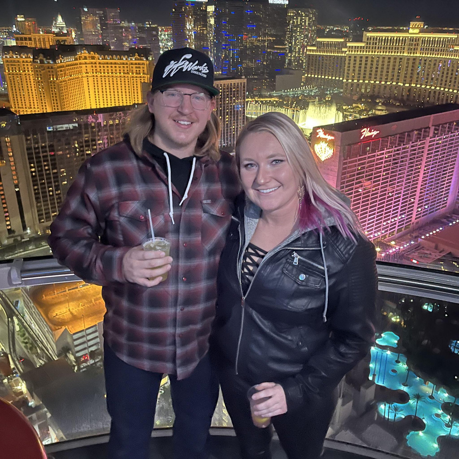 Celebrating Erik & Megan's 30th birthdays in Vegas with Megan Dewall & Josh Walby