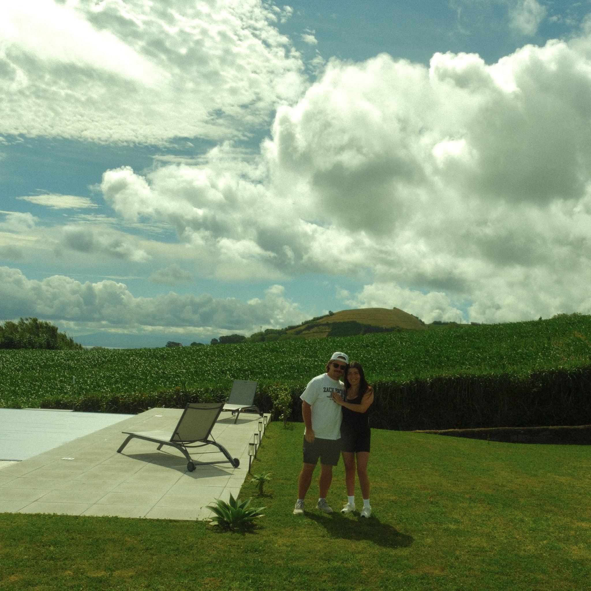 last photo before heading to the airport to go home