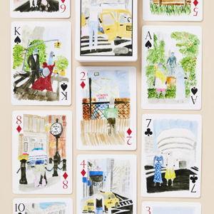 Loulou Baker Watercolor Playing Cards