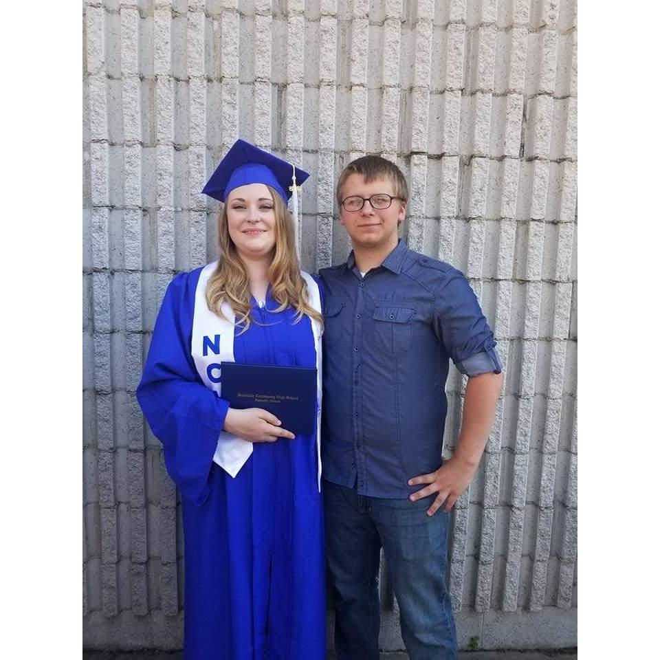 My high school graduation
