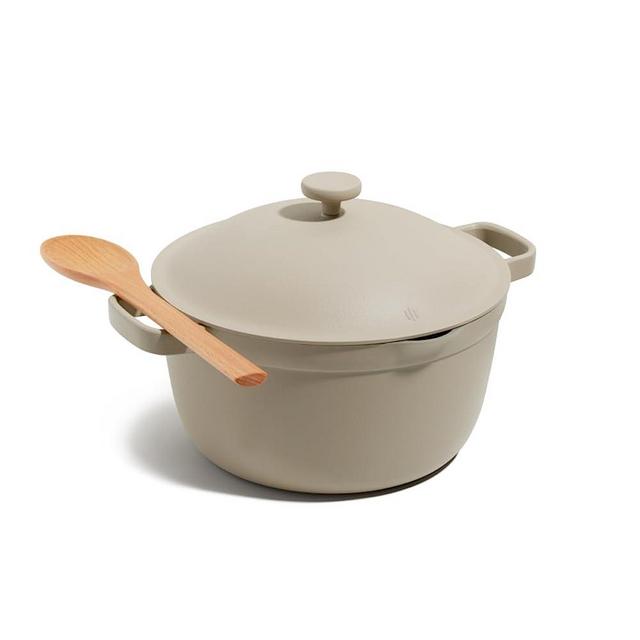 Our Place Perfect Pot - 5.5 Qt. Nonstick Ceramic Sauce Pan with Lid | Versatile Cookware for Stovetop and Oven | Steam, Bake, Braise, Roast | PTFE- and PFOA-Free | Nontoxic, Easy to Clean | Steam