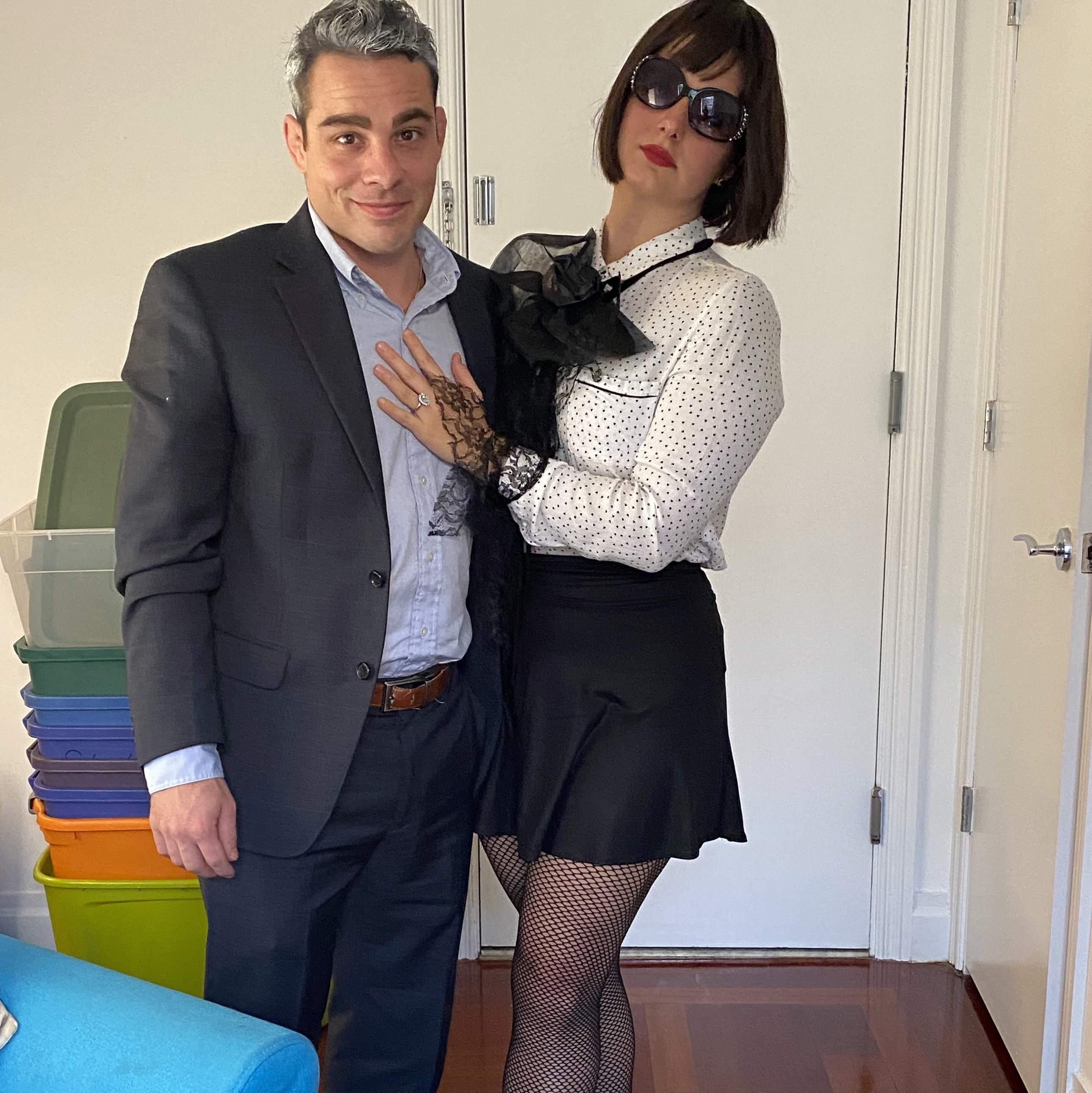 Halloween 2020: John and Moira Rose (Schitt's Creek)