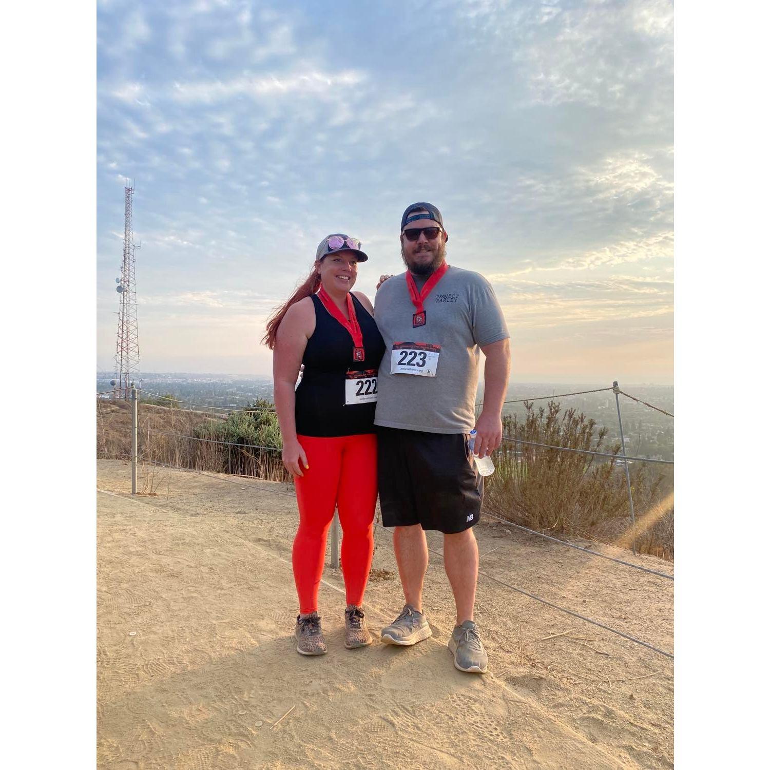 That time I made Rives run a 5K