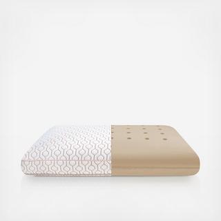 Wellness Collection Copper Infused Memory Foam Bed Pillow