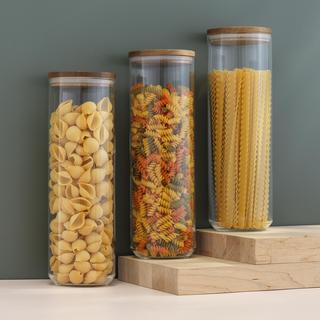 Holden Stackable Storage Canister with Lid, Set of 3
