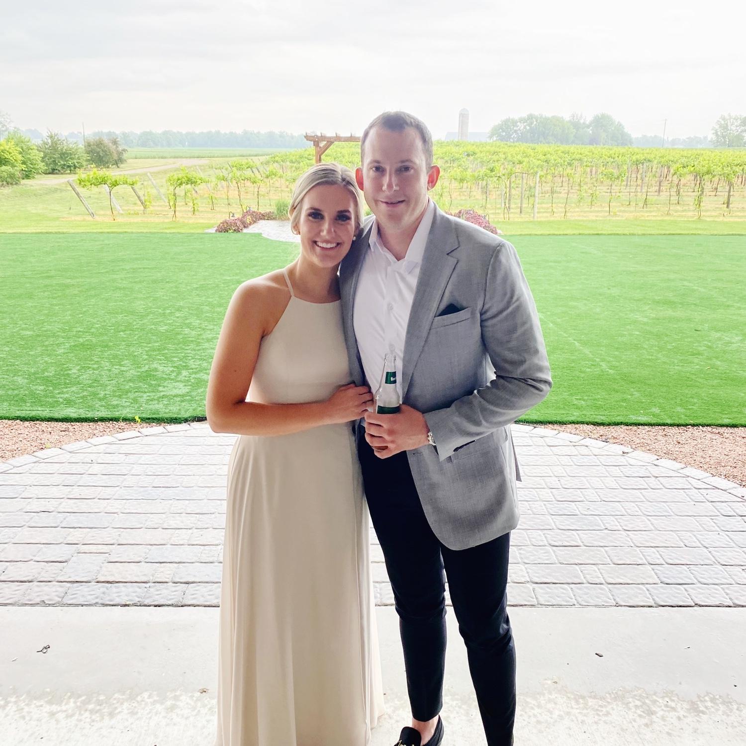 Our first wedding together, celebrating Mark and Mackenzie  Shealy