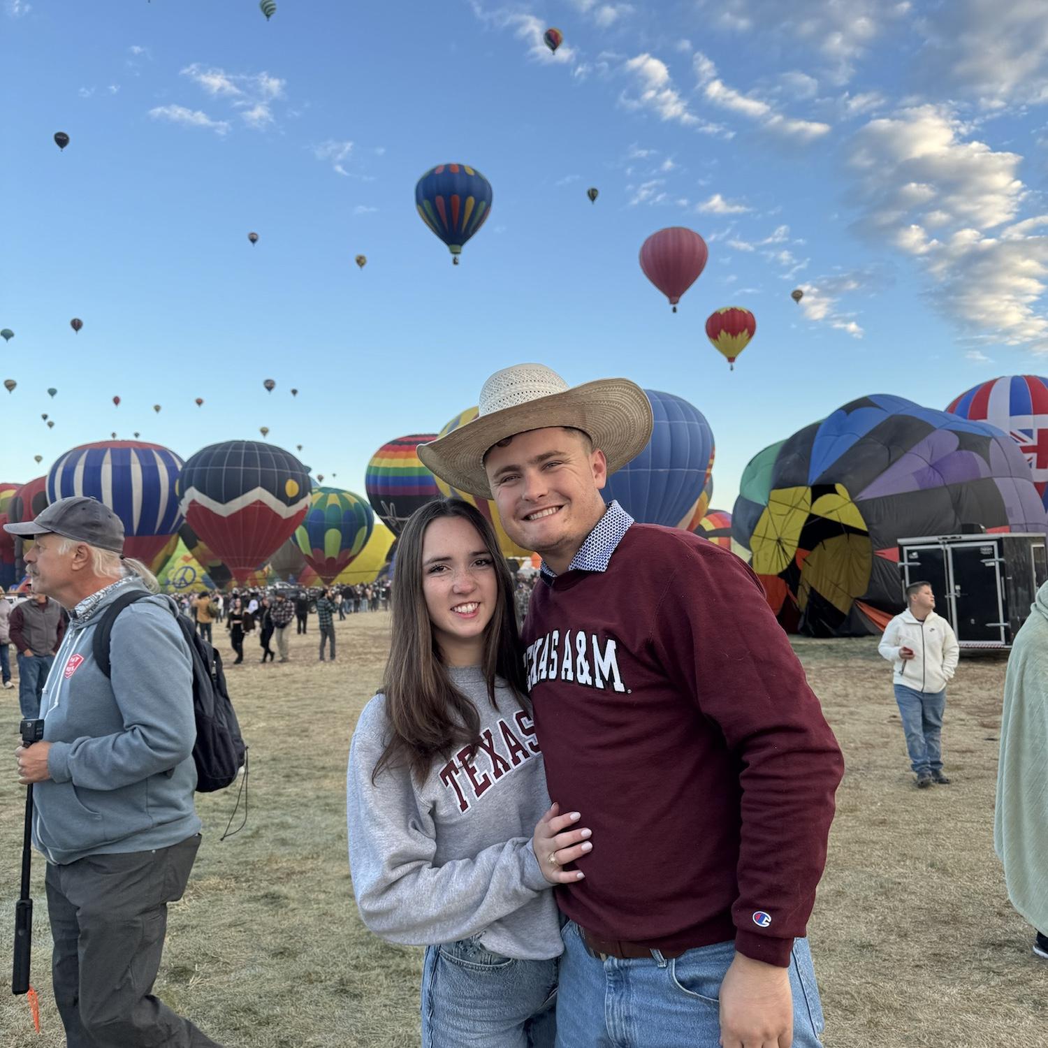 Mac's first Balloon Fiesta!
