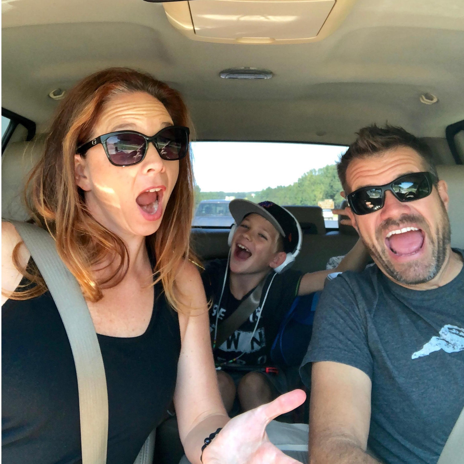 LOTS of car dance parties and lip syncing!